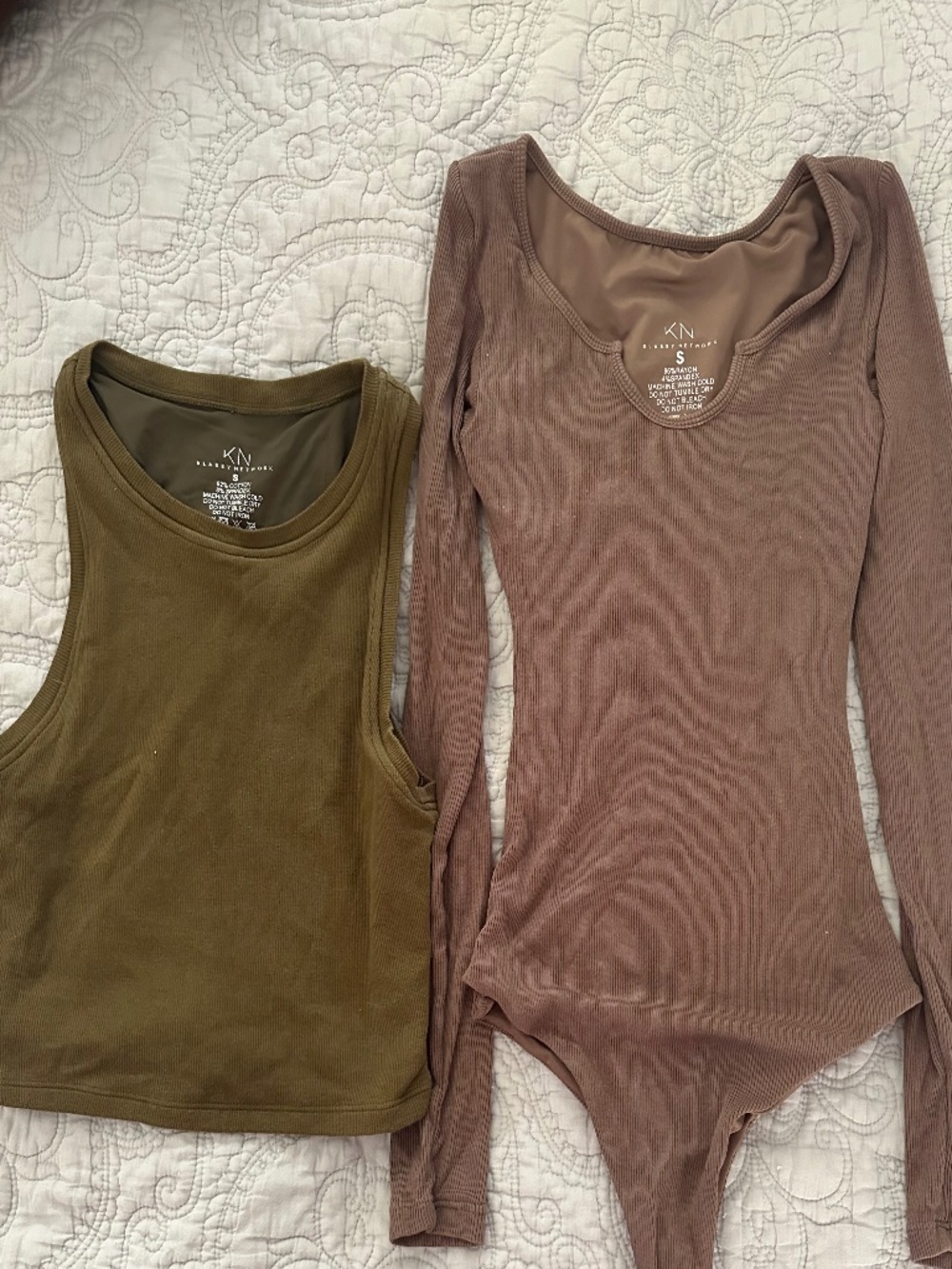Bodysuit & Cropped Tank